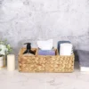 Wicker Toilet Tank Storage Basket