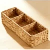 Wicker Toilet Tank Storage Basket