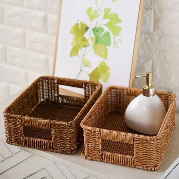 sg-11134201-22110-1kejiq31n3jv8b Rectangle Poly Wicker Storage Basket