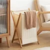 sg-11134201-22110-49whgei2p3jvb5 Bamboo X-Frame Laundry Hamper