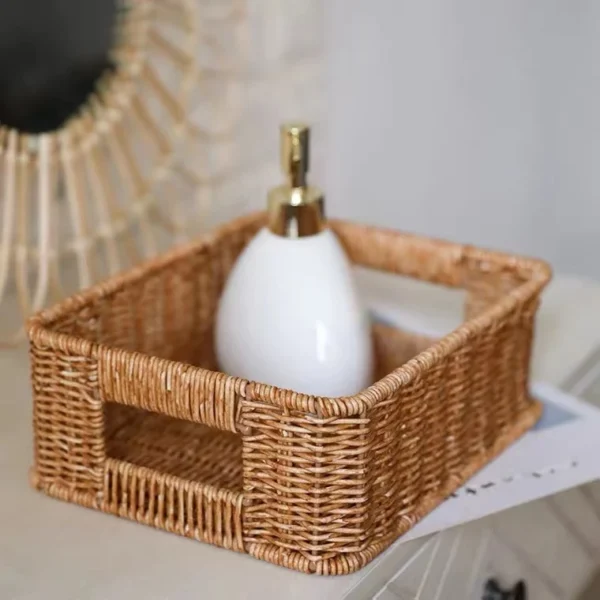 sg-11134201-22110-7nfdie21n3jv54 Rectangle Poly Wicker Storage Basket