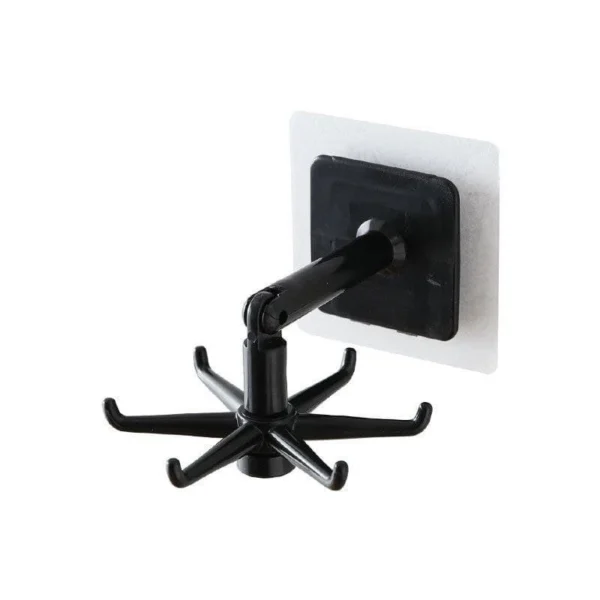 Rotating Kitchen Wall Hook Organizer