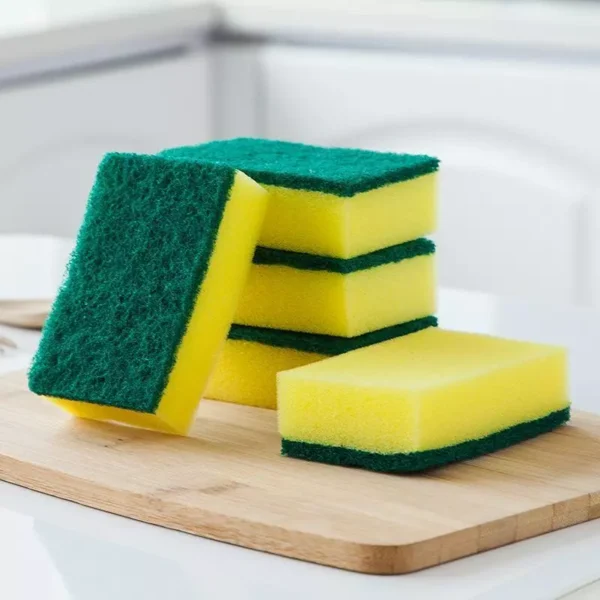 Double-Sided Dish Sponge Pad