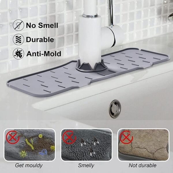 sg-11134201-7rdwh-mbsv5j4kn2mye0 Silicone Faucet Drain Pad